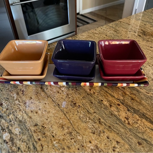 Pampered Chef Kitchen Pampered Chef 7 Plate Ensemble Excellent Fall